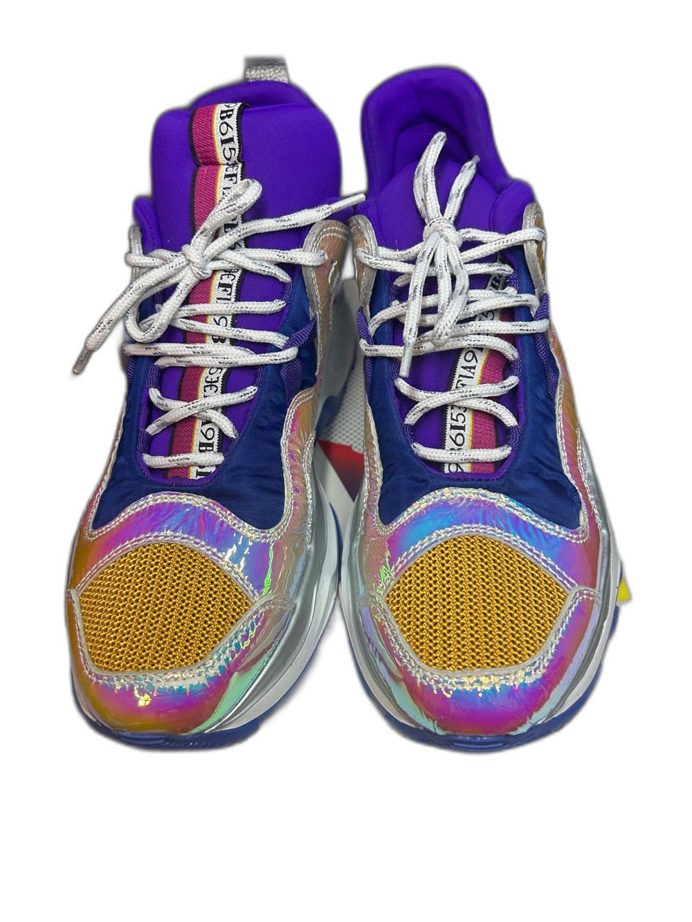 Fabi Lamaxi Holographic Chunky Sneakers Women EU 41 US 9 New in Box